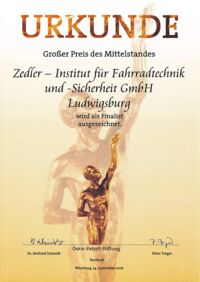 Auszeichnung beim „Großen Preis des Mittelstandes“
